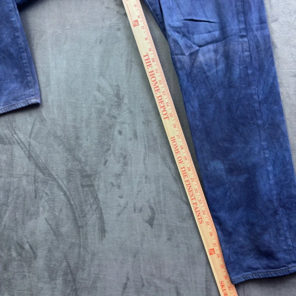 J.Crew 770 Straight Fit Jeans Indigo Marbled Wash 31x32 Every Stitch Considered